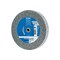 Pferd Unitized Wheel, 2AM, Crs, 3"x1/2"x1/4", 3 in Dia, 1/2 in W, 1/4 in Arbor Hole 48311 - alternate 1